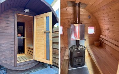 Sauna im Freibad