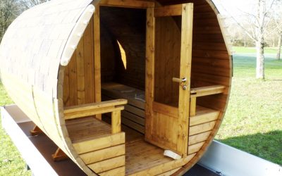 Sauna im Freibad